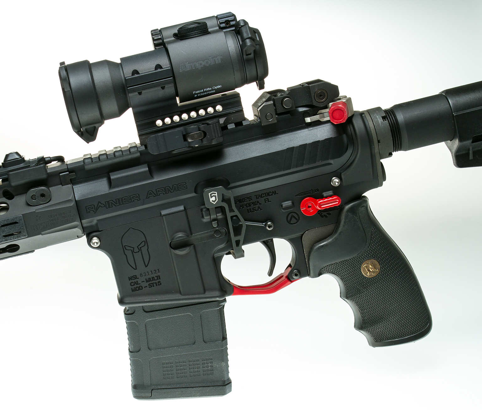 IMG 2390 AR 15 Pistol w Pachmayr