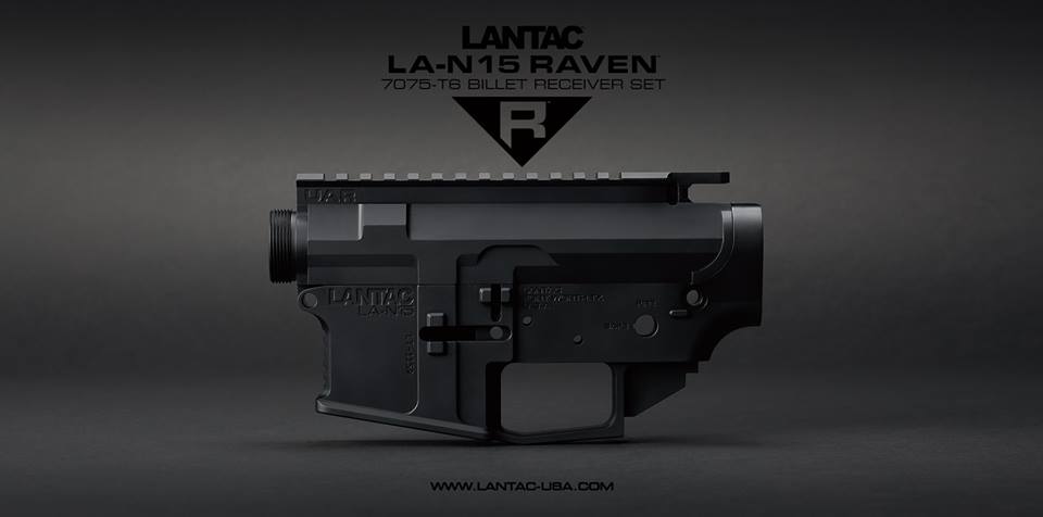 LA-N15 RAVEN Billet Receiver Set. Available for Pre Order