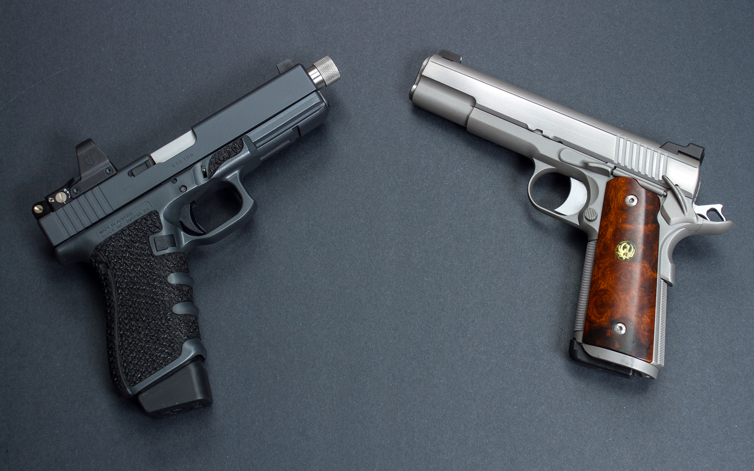 IMG 3406 1911 vs Glock